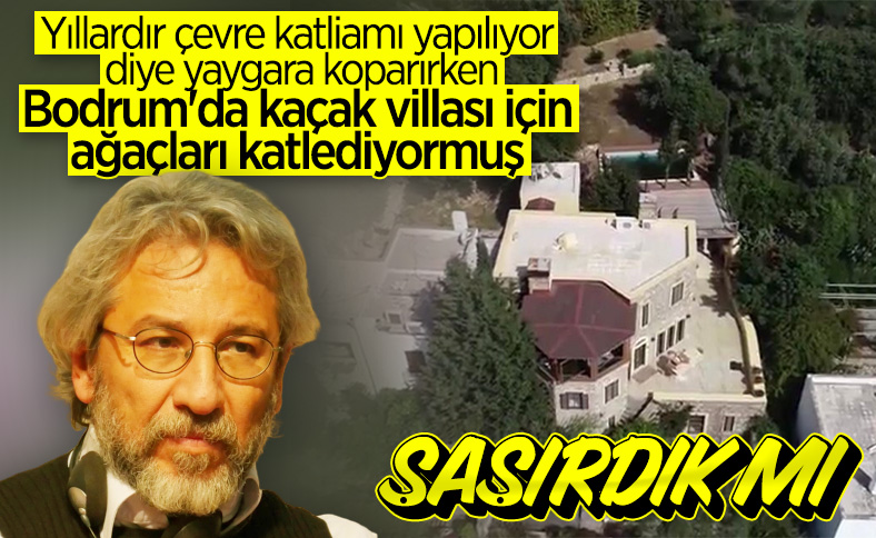 Yılmaz Özdil'in ardından Can Dündar'ın da villası kaçak çıktı