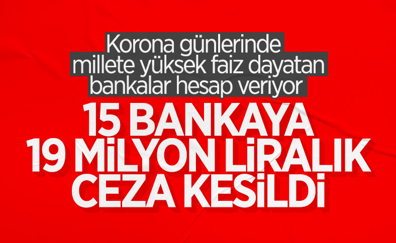 BBDK'dan 15 bankaya yüklü miktarda ceza