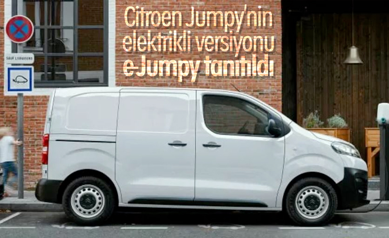 Citroen'in elektrikli modeli e-Jumpy tanıtıldı