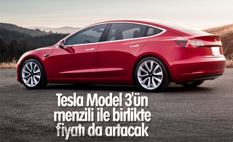 Tesla Model 3'ün uzun menzilli sürümü üretilecek