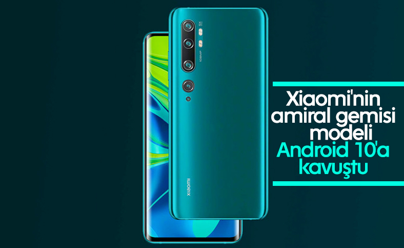 Xiaomi Mi Note 10'a Android 10 güncellemesi geldi