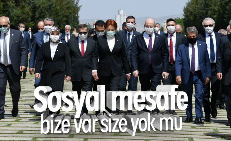 Meral Akşener, Anıtkabir'i ziyaret etti