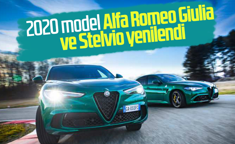 2020 model Alfa Romeo Giulia ve Stelvio tanıtıldı