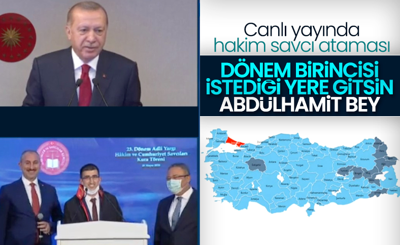 Cumhurbaşkanı Erdoğan yargı atamaları töreninde konuştu