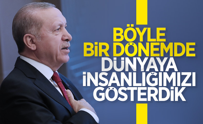 Cumhurbaşkanı Erdoğan'dan Ramazan Bayramı mesajı