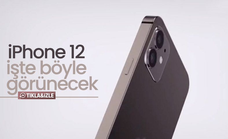 5.4 inçlik yeni iPhone 12 konsepti