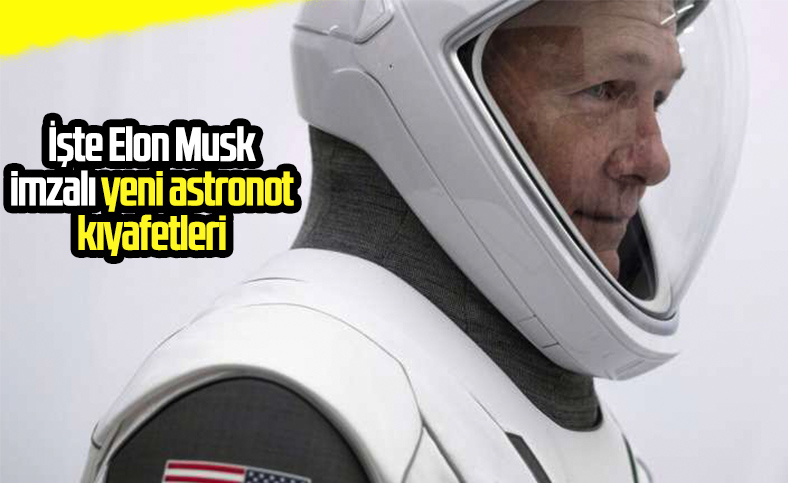 NASA astronotları giyecekleri kıyafetleri tanıttı
