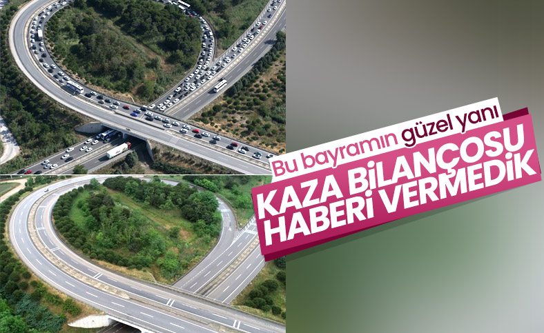 Bu bayram karayolları boş kaldı