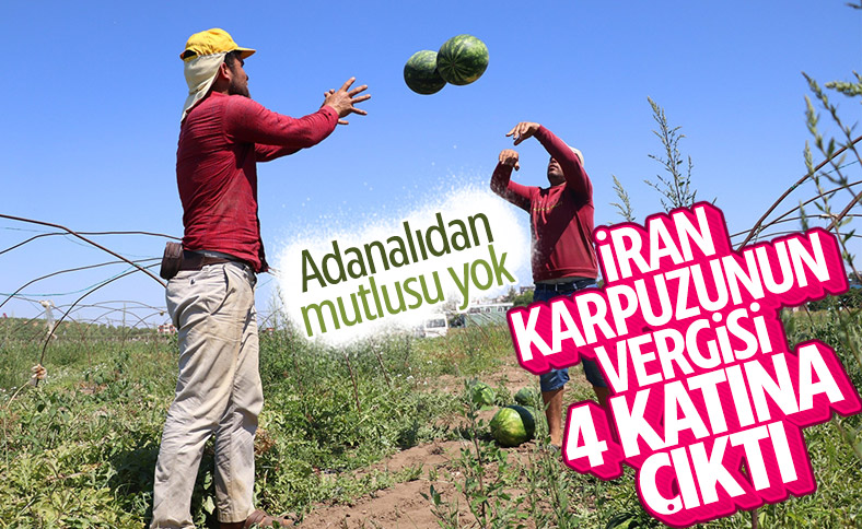 İthal karpuzun vergisi yükseltildi