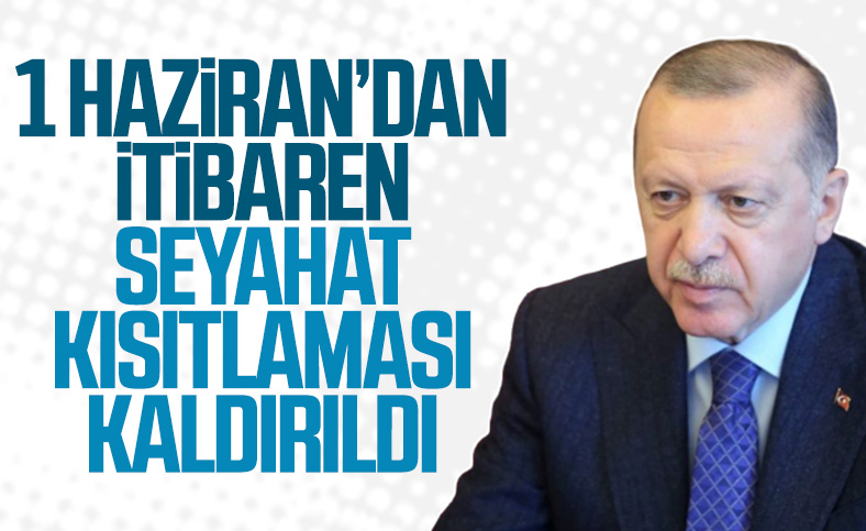 Şehirler arası seyahat kısıtlamaları 1 Haziran'da bitiyor