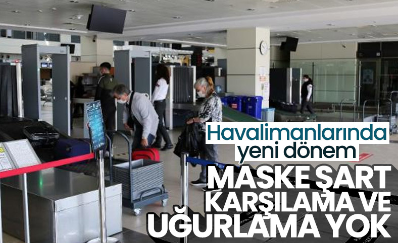 Havalimanlarında yeni koronavirüs tedbirleri
