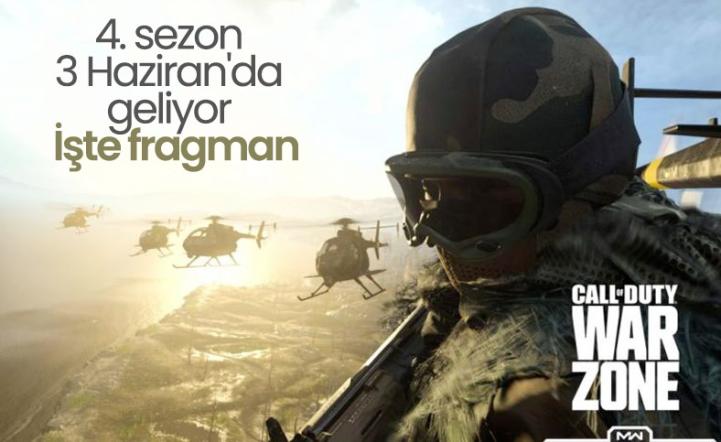 Call of Duty: Warzone 4. sezon fragmanı yayınlandı