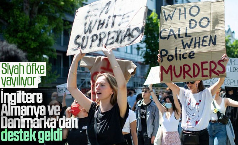 ABD'deki protesto gösterileri 3 ülkeye sıçradı