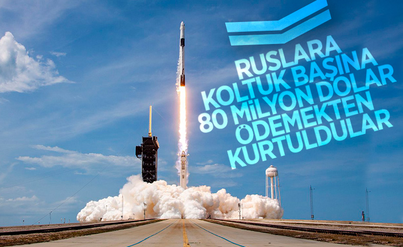 NASA, SpaceX sayesinde Rusya'ya para ödemekten kurtuldu