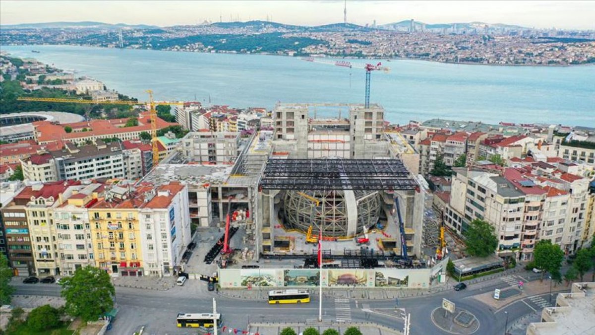 Yeni AKM�nin kaba inşaatı tamamlandı