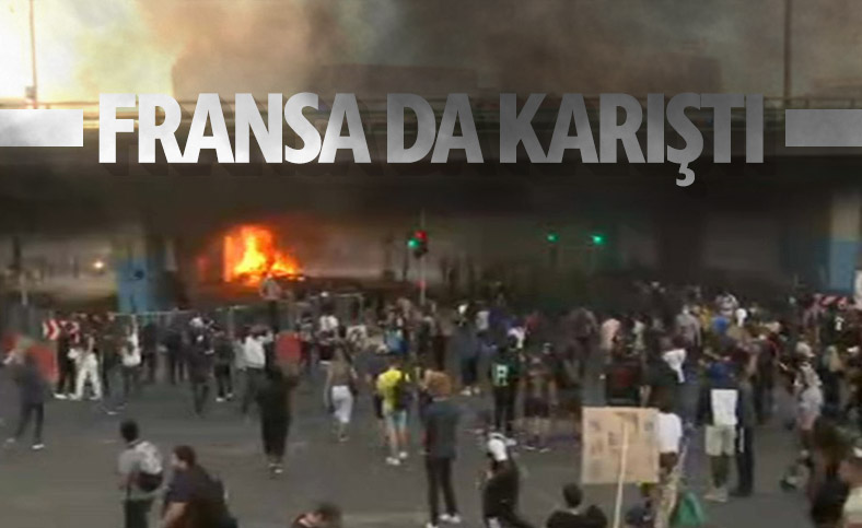 Fransa'da ırkçılık karşıtı gösterilerde şiddet olayları