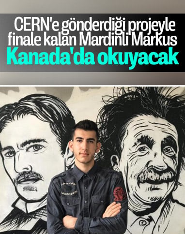 Mardinli Markus'a yabancı üniversite kapısı açıldı 