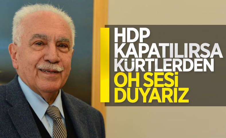 Doğu Perinçek, HDP'nin kapatılmasını istedi