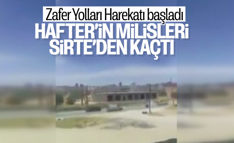 Hafter'in milisleri Sirte’den kaçtı