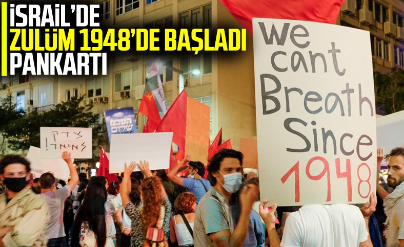 İsrail'de ilhak planı protestosu