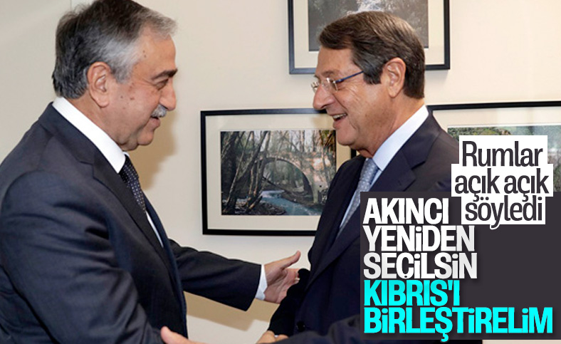 Anastasiadis'ten Mustafa Akıncı kazansın temennisi