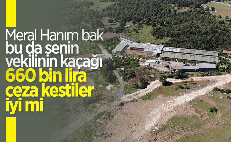 İYİ Partili Lütfü Türkkan'ın kaçak yapıları