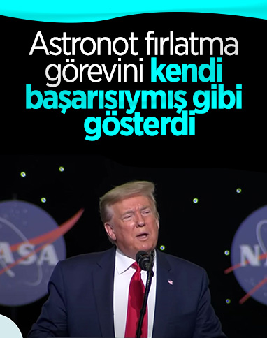 NASA ve SpaceX, Trump'ın seçim reklamına tepki gösterdi