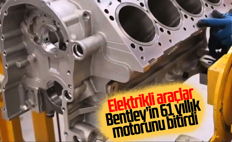 Bentley'in 61 yıldır ürettiği motor artık tarih oluyor