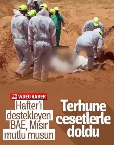 Libya’nın Terhune kentinde toplu mezar bulundu