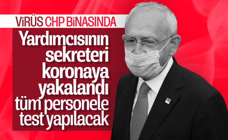 CHP Genel Merkezi'nde koronavirüs paniği
