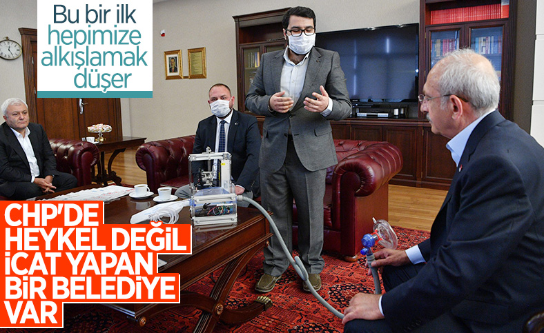 CHP'li Çiğli Belediyesi solunum cihazı üretti