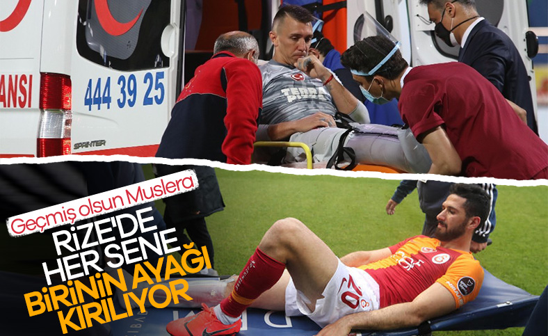 G.Saray'ın Rize'de yaşadığı şanssızlıklar