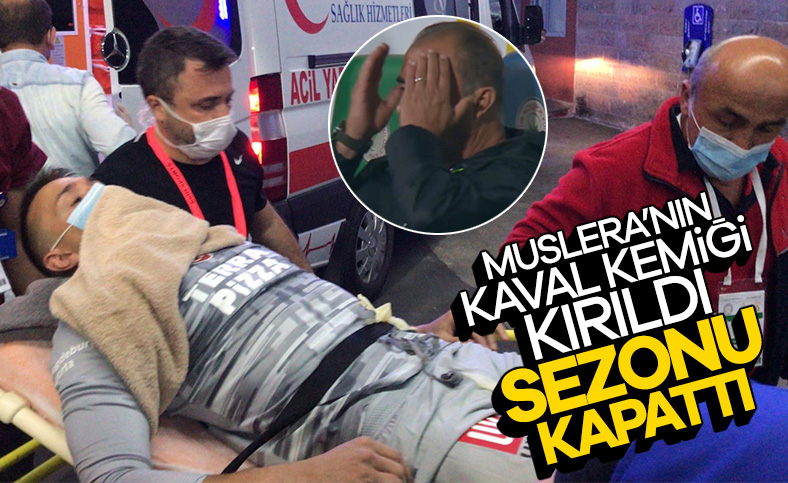 Muslera'nın kaval kemiği kırıldı