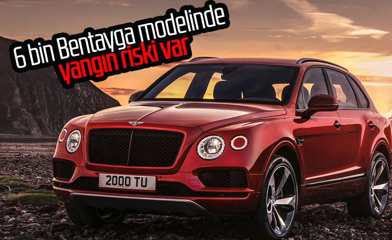 Bentley, 6 bin Bentayga modelini geri çağırıyor