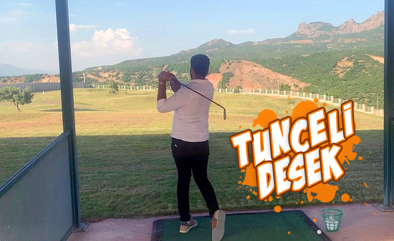Tunceli'nin ilk golf sahası açıldı