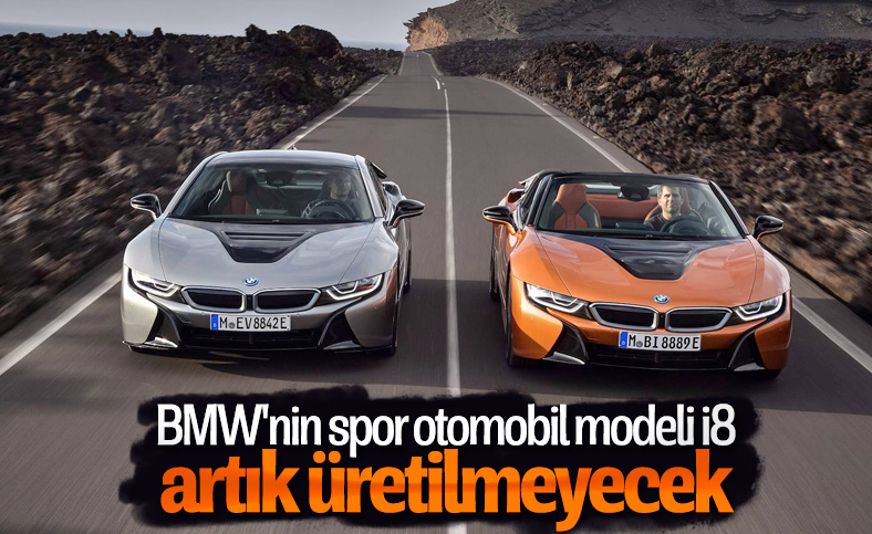 BMW i8'in üretimi tamamen durduruldu