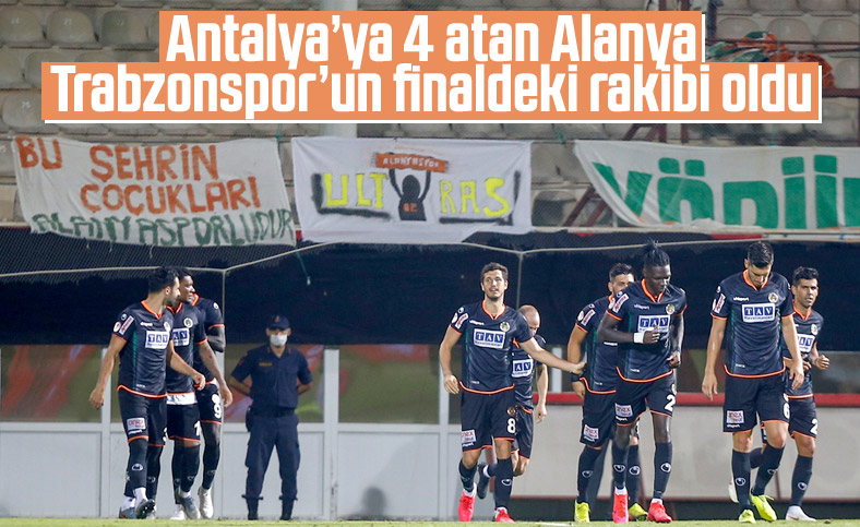 Ziraat Türkiye Kupası'nda son finalist Alanyaspor