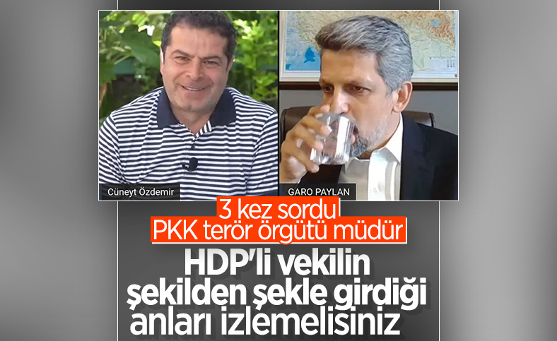 Cüneyt Özdemir'in Garo Paylan'a PKK sorusu