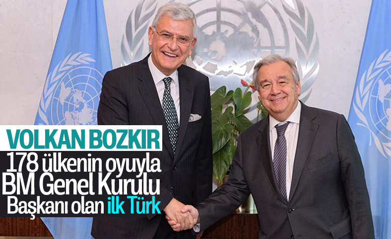 BM 75. Genel Kurul Başkanlığı'na Volkan Bozkır seçildi