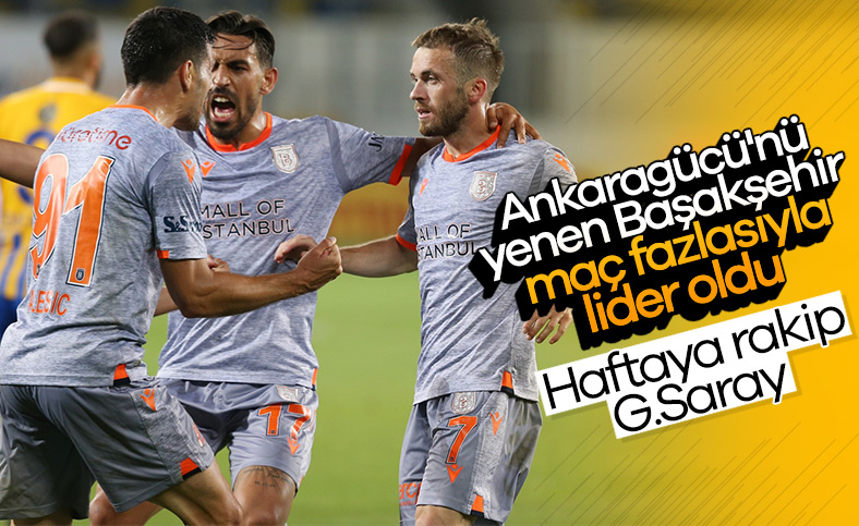 Başakşehir, deplasmanda Ankaragücü'nü yendi