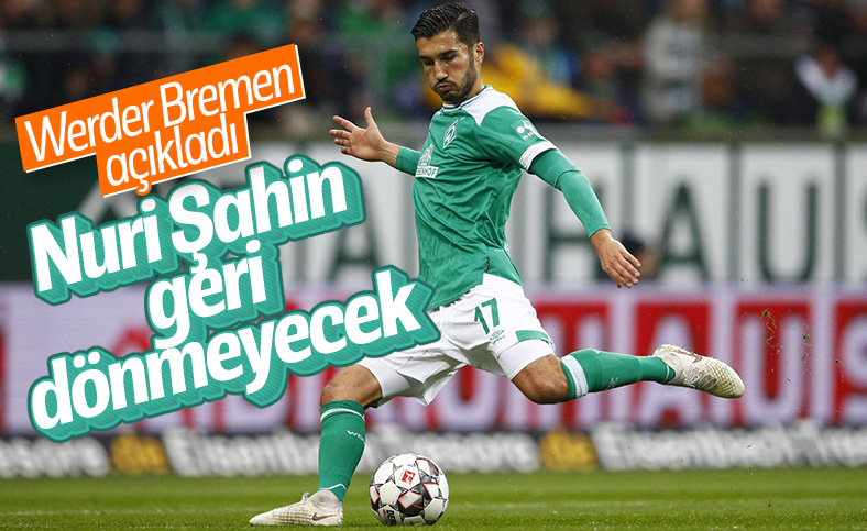 Nuri Şahin, Werder Bremen'den ayrılıyor