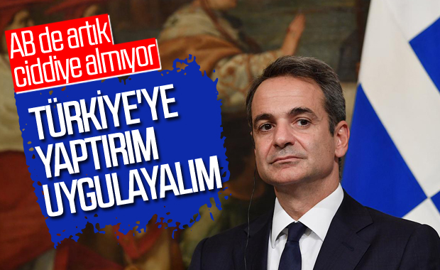 Miçotakis: Rusya gibi Türkiye'ye de yaptırım tartışılsın