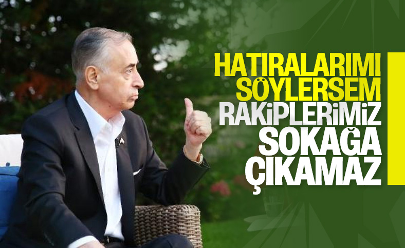 Mustafa Cengiz: Hatıralarımı söylersem sokağa çıkamazlar