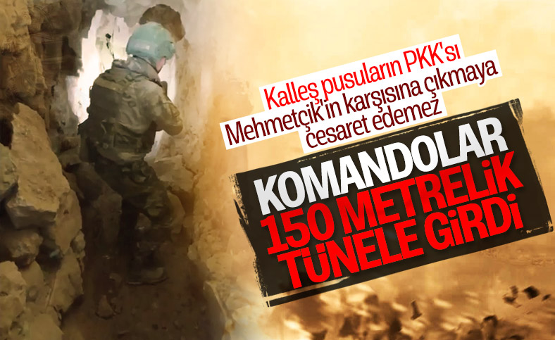 Haftanin'de 150 metrelik mağara bulundu