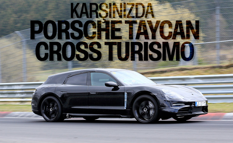 Porsche Taycan Cross Turismo'nun görüntüleri sızdırıldı