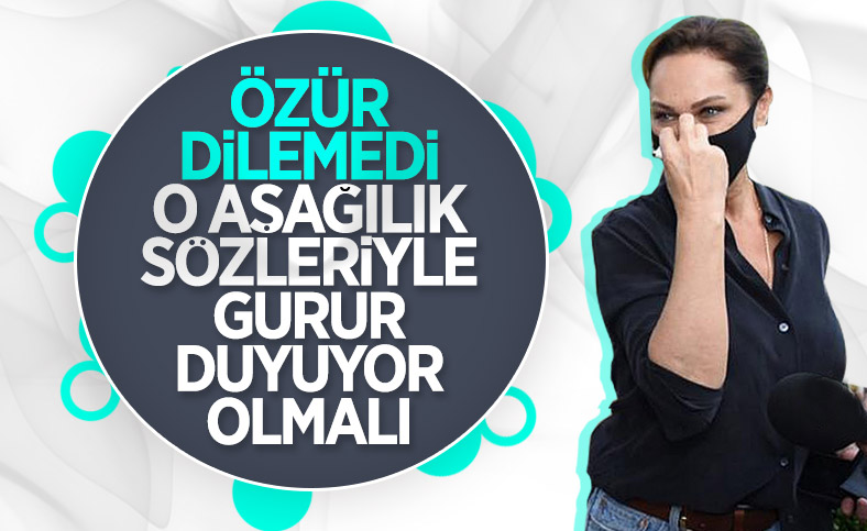 Hülya Avşar peçe açıklamasıyla ilgili özür dilemedi