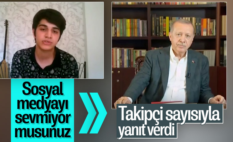 Gençlerden Erdoğan'a sosyal medya sorusu