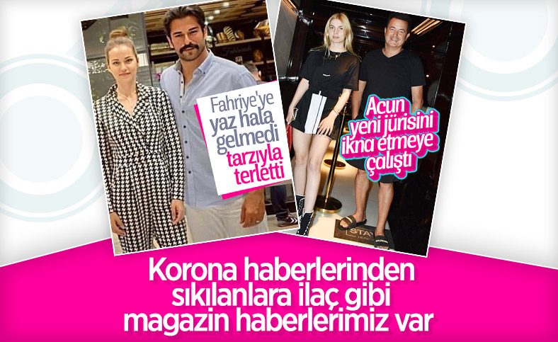 Magazin gündeminde en çok konuşulanlar