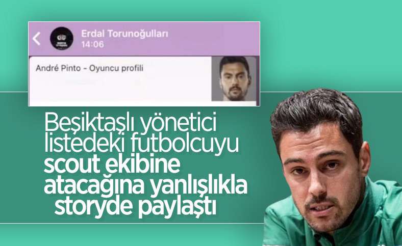 Erdal Torunoğulları listedeki oyuncuyu paylaştı