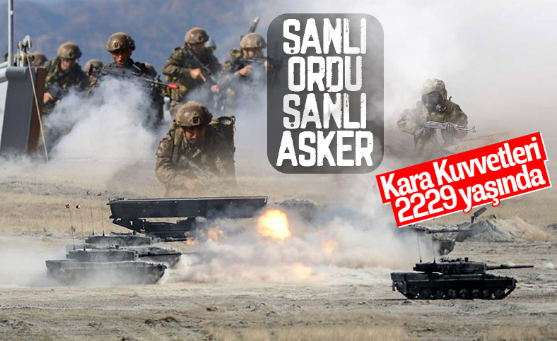 Türk Kara Kuvvetleri Komutanlığı 2229 yaşında